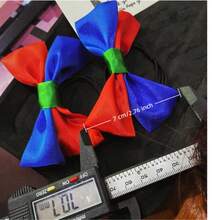 Party Headwear - Three-color Bow Hair Scrunchie - View 2