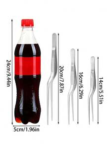 1pc Stainless Steel Kitchen Tweezers, Barbecue Tweezers,Cooking Tweezers,Food Tweezers,Fish Tank Water Grass Clamp, Multifunctional Buffet Clamp, Anti Slip Barbecue Tongs, Salad Clamp, Dessert Clamp, Fruit Clamp, Pet Feeding Clamp, Suitable For Cooking, Plate Arrangement, Barbecue, Salad, Pastry, Pet Feeding, Kitchen Small Tools, Suitable For Bars, Cafes, Restaurants, Home Kitchens, Parties, Birthdays, Suitable As Gifts For Friends, Family, Parents, Neighbors, Baking Enthusiasts - Bạc - Xem 11