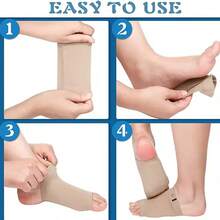 زوج من الجوارب الناعمة والمريحة مع دعم للكعب والقوس، تصميم وسادة جيل، مرن، قابل للتنفس ولا انزلاقي، مناسب للجنسين، مثبت للكعب، راحة طوال اليوم، مناسب للأحذية اليومية والرياضية - متعدد الألوان - مشاهدة 4