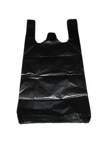 50pcs Thick Black Trash Bags, Suitable For Hotel, Commercial Kitchen, Office And Home Use - Multicolor - View 8