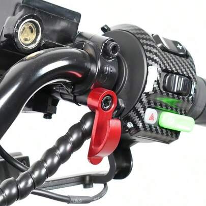 1 pieza Gancho para casco de motocicleta, opciones de multicolor, instalación de un solo orificio, accesorios para motocicletas, compatible con la mayoría de las motocicletas, para colgar fácilmente el casco, bolsa de casco, mochila de equitación, taza de agua, paraguas y otros artículos de uso diario