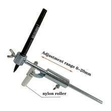 1x Automobile Dent Repair Wheel Arch Car Body Line Marking Tools Range 0cm-20cm - Silver - View 3