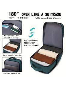 Two Pieces Backpack, Waist Bag, Men's Large Capacity Lightweight Travel Bag, Business Travel Carry On Luggage Bag, Hiking Backpack, High School And College Students' Back To School Backpack, Suitable For Men And Women's Multifunctional Backpacks - Multicolor - View 5