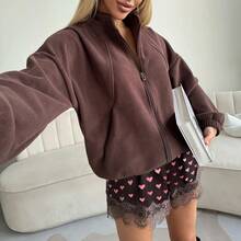 Boho Women's Lace Trim Satin Silk Shorts Shiny Elastic Waist Mini Shorts Pettipants Half Slip Shorts French Knickers Boyshorts For Dresses Full Coverage Underwear Lounge Pants - 泡泡糖粉 - 查看 2