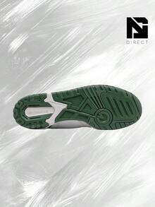 New Balance 550 White Green – Men's Lifestyle Sneakers – Shoes For Man--Vintage-Spring & Summer-Inspired Running Shoes, Shock-Absorbing Comfort, Gym To Streetwear Casual Wear-Mother's Day Gifts-Father's Day Gift–BB550WT1 - Trắng/Xanh - Xem 5