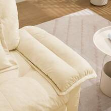 Living Room Chairs - Beige + Upholstered + 1 Seat - View 8