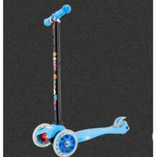 4-Wheel Folding Kick Scooter - Multicolor - View 3