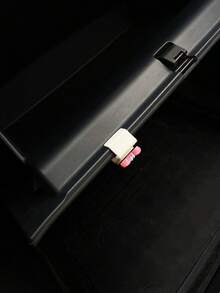 蝴蝶結汽車手套箱掛鉤 創意汽車內飾副駕駛座掛鉤 用於掛包與收納 - A - 查看 10
