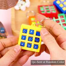 4 piezas Llaveros de Tres en Raya, Adecuados para Baby Shower, Fiesta de Cumpleaños, Relleno de Bolsas de Regalo, Premio en Caja del Tesoro de Niños, Perfectos para Juegos de Fiesta (Amados por Niños y Niñas) - Multicolor - Ver 11