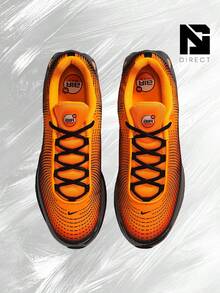 Nike Air Max Dn Laser Orange Comet Red – Men's Lifestyle Sneakers – Shose For Man-Vintage-Spring & Summer-Inspired Running Shoes, Shock-Absorbing Comfort, Gym To Streetwear Casual Wear-Mother's Day Gifts-Father's Day Gift–HM0810 800 - Laser Orange/Comet Red/Black - 查看 3