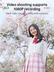 1 Pc CCD HD 48 Million Pixels, 2.7K HD Video,4K Mega Pixels,16x Zoom Digital Camera Entry-Level Mini Card Machine, Including 32G Memory Card + Card Reader - Camera + 32G Memory Card - View 9