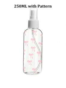 1pc Pink Bow Heart Pattern Spray Bottle - Reusable Portable Spray Bottle, Suitable For Essential Oils, Perfume And Skincare Liquids, Suitable For Hair Salons, Kitchens, Bathrooms, Gardens, Suitable For Travel And Business, Mother's Day Gift, Spring Decor, Travel Essentials (Pattern Randomly Cut) - Multicolor - View 14
