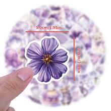 62张紫色性感贴纸，适用于剪贴簿、日记本、笔记本电脑、保险杠、滑板、水瓶、电脑、手机、安全帽、汽车贴纸和装饰贴花 - 隨機風格 - 查看 2