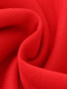 Disney Mickey Mouse Line Pattern Print, Autumn And Winter Children's Round-Neck Sports Hoodie, Suitable For Boys' Daily Commuting, School And Casual Sportswear. Long-Sleeved Tops Are Suitable For Holiday Parties, Outdoor Activities And Travels - Đỏ - Xem 5