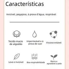 Kit Of 2 Adhesive Tapes For Breast Lifting – Waterproof, Breathable And Highly Elastic - Màu be - Xem 7