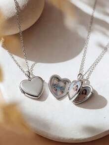 Customized Personalized European And American Cross-Border Color Photo Necklace, Mother's Day Gift, Valentine's Day Gift, Birthday Anniversary Gift, For Friends, Classmates, Graduation, , Family, High-End Gift, Southeast Asia,Jewellery For Ladies ,Boho Statement - Style 1 - View 7