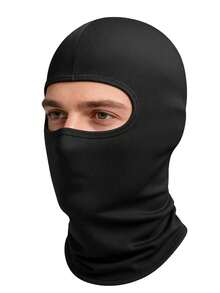 1/2/3 piezas Pasamontañas unisex con máscara facial de un solo orificio de camuflaje, adecuado para deportes al aire libre, ciclismo, senderismo, uso diario - B - Ver 14