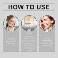 胶原蛋白肽护肤霜，面部补水、紧致肌肤、保湿霜 - Hyaluronic Acid - 查看 9