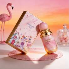 ParisCorner Marshmallow Blush Dreamy Gourmand Floral Scent | Pink Gradient Bottle Eau De Parfum 3.4 Oz - 甜美風 - 查看 4