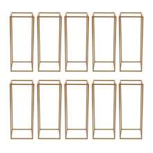 SENDERPICK 10PCs Metal Flower Stand For Wedding Table Centerpieces 23.62inch Tall Gold - Flower Stand - View 12