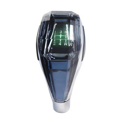 Car Universal LED Crystal Handles Manual Transmission Gear Shift Knob Lever Stick Head For