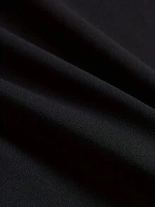 Warner Bros Camiseta de Batman: cuello redondo, con logotipo de murciélago, adecuada para deportes, fiestas y ropa informal. - Negro - Ver 5
