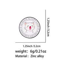 Cute Animals Cats Shih Tzu Dogs Enamel Pin Cartoon Rabbit Raccoon Brooch Pins Lapel Pin Badge On Backpack Clothing Accessories Jewelry Frineds Gifts - Black - View 15