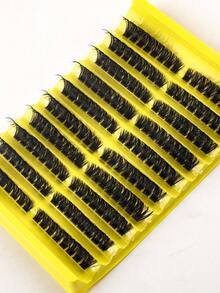 180/160 cặp mi giả D-Curl tự làm, mi giả dạng chùm 40D-100D, độ cong D-Curl 0.07mm, mi nối tự nhiên hỗn hợp 8-16mm, mi giả dạng chùm siêu dày, mi giả uốn cong từng sợi, mi mảnh, mi mọc như hoạt hình, phù hợp cho người mới bắt đầu sử dụng tại nhà. 180 cặp mi giả siêu dày, 180 cặp mi giả dung lượng lớn, mi giả dạng chùm, mi giả từng sợi. - DD - Xem 4