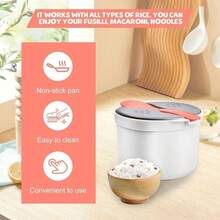 Microwave Rice Cooker, 2L Microwave Rice Pasta Cooker With Strainer Steamer - 2L - View 7