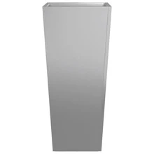 vidaXL Pflanzkübel 2 Stk. 35x35x75 cm Verzinkter Stahl - A - Übersicht 6