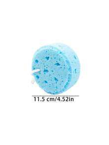1pc Exfoliating Sponge, Round Cartoon Bath Ball, Bath Cleaning Sponge - Multicolor - View 8