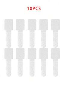 10pcs Cable Management Organizer Boxes, Multipurpose Desktop Cable Clips, Reusable Cable Ties, Suitable For Electricians, Computer Cables, Back To School Essential - one-size - View 13