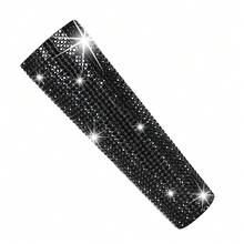 4 Farben kurze Strass Mikrofon Abdeckung, Mehrfarbige Mikrofon Außenschale Abdeckung Dekorativ, Strass Mikrofon Griff Hülle, personalisierte Mikrofon Dekorativ Abdeckung für Bühne, Party, TV Show, Party Dekoration (Für SM58 Beta 58A Kabel Mikrofon) - Verschiedenfarbig - Übersicht 16