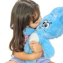Monica's Gang Sansão Teddy Bear, 25 Cm, Large, Blue Rabbit. - Multicolor - View 5
