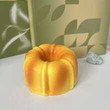 1pc Realistic Bread & Butter Slow Rebound Soft Squeeze Toy, Lifelike Bread Creative Toy, Donut And Toast Slices, Suitable For Display And April Fool's Day Pranks, Realistic Food Toy - Multicolor - View 14