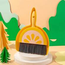 Desktop Broom/Living Room Countertop Cleaning Small Dustpan Combination/1 Set Household, Student, Pet Small Brooms - Multicolor - View 6