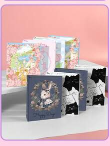 Album ảnh bìa cứng M5 kiểu hoạt hình dễ thương, dạng rời, lý tưởng cho bộ sưu tập fanfic, scrapbooking, bền và chống va đập. - Trang M5-10 - Xem 2