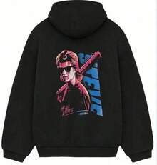 Men Outdoor Hoodies & Sweatshirts - Black - View 1