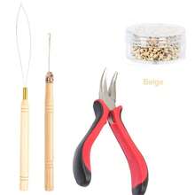 Professional Hair Extension Tool Kit, 1000pcs With Nano/Micro Ring System, Heavy-Duty Extension Removal Pliers & Hook Device, Compatible With Clip-In/Tape-In/Micro-Link Hair Extensions, For All Hair Types - Multicolor - View 15