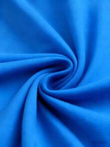 (220 Cotton T-Shirt Double-Sided Printing) Blue 1pc Flame & Star Graphic T-Shirt, Y2K, Streetwear, Digital Print T - Shirt Casual Comfort Cotton Tee For Spring & Summer Fall Men's Clothing, Gift, Unisex - Blue - View 4