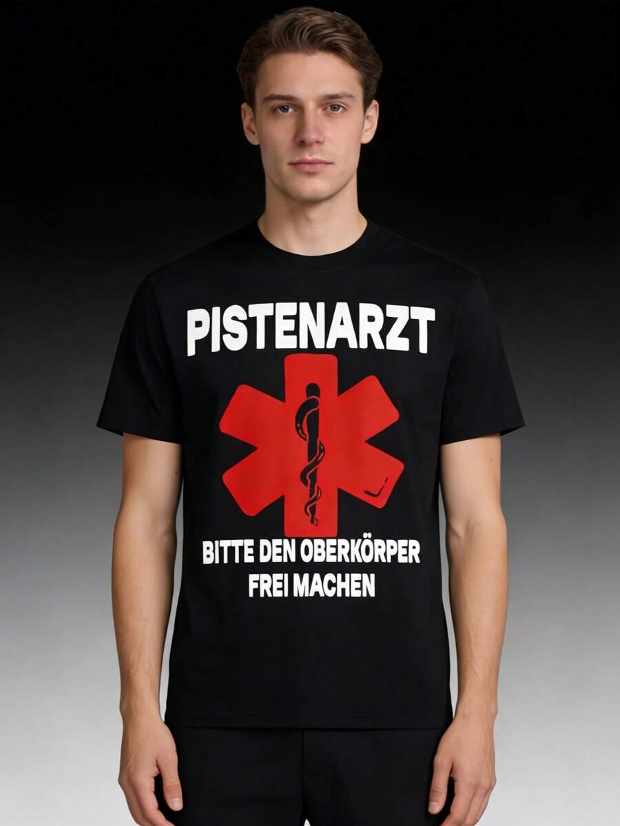 Camiseta de traje après-ski Ski Doctor: transpirable, para uso en exteriores y tiempo libre, para todas las estaciones, para hombre. - Negro - Ver 1