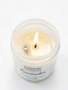 Surprise Lavender Scented Candle 7oz/200g, 100% Soy Wax Candle With Adjustable Ring Inside, Luxury Jewelry Candle Creative Gift For Her - A - View 6