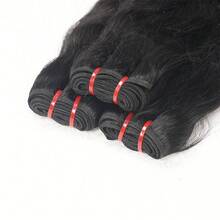 Natural Wave Bundles Human Hair Weave Bundle 1pc/3PCS Remy Hair Bundles Natural Hair Extensions Human Hair Natural Color - Black - View 7