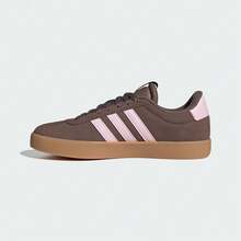 Adidas 女士 VL COURT 3.0 休闲运动鞋，低帮 IH6516 - 棕色 - 查看 2