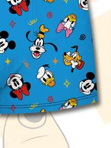 时尚卡通图案男士三角裤，日常居家必备男士平角内裤 - 彩色 - 查看 5