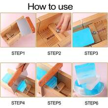 1pc Wooden Angled Soap Planer, Handmade Soap Edge Trimmer And DIY Candle Shaver, Multi-Functional Soap & Wax Mold Cutting Tool, Essential For Handmade Crafts - Apricot - View 10