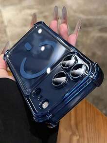 Luxury Shockproof Magnetic Wireless Charging Phone Case, Compatible With IPhone 17 Pro Max, 17 Pro, 17, 16, 15, 14, 13 Pro Max, Provides Full-Body Protection - 遠峰藍 - 查看 2