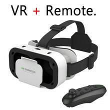 AyeBeau Vr Glasses Virtual Reality 3d Mobile Phone Head-mounted Helmet Digital Glasses For 4.7-6.0 Inches Smartphone With Remote Control - White - View 14