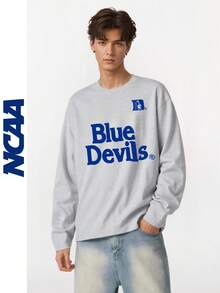 Matching Outfits For Couples, Unisex Long Sleeve T-Shirts With Front And Back Prints, Casual Streetwear And College Style, Suitable For Young And Mature, Spring, Summer, Autumn, Gifts For Boyfriend, Girlfriend, Husband, Wife, Anniversary - Light Grey - View 2