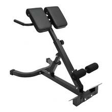 Roman Chair Back Extension Machine, Hyperextension Bench W/ Angle Height Adjust,Multi-Functional Bench For Full All-In-One Body Workout – Hyper Back Extension Roman Chair Adjustable Ab Sit Up Bench Decline Bench Flat Bench - Black - View 2